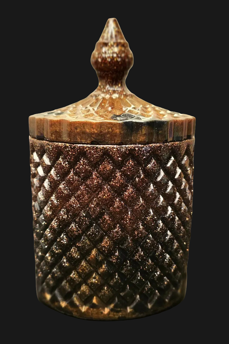 Vintage decorative jar 