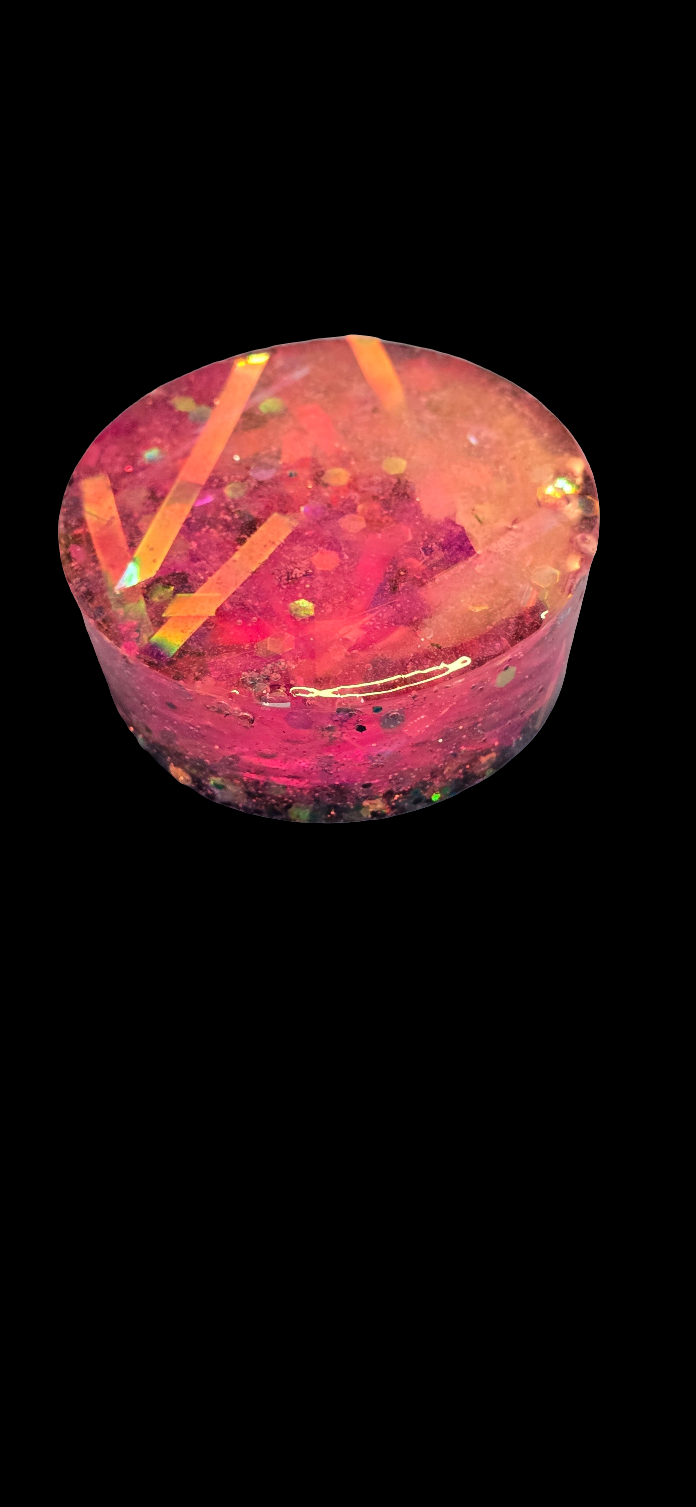 Brilliant Easter Pink & Glitter Geen Spring Jar